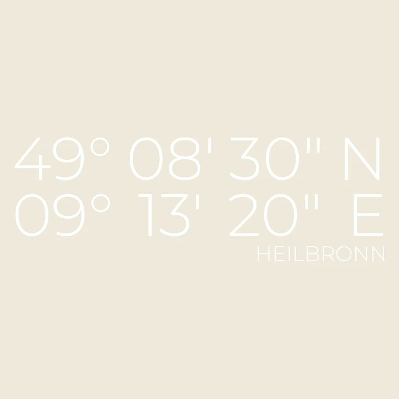 coordonnées Heilbronn