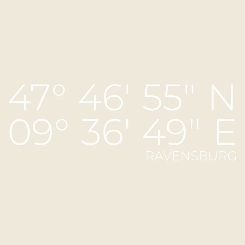 Koordinaten Ravensburg