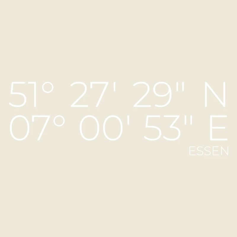 Coordinates Essen