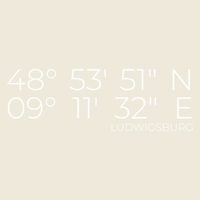 Coordinates Ludwigsburg