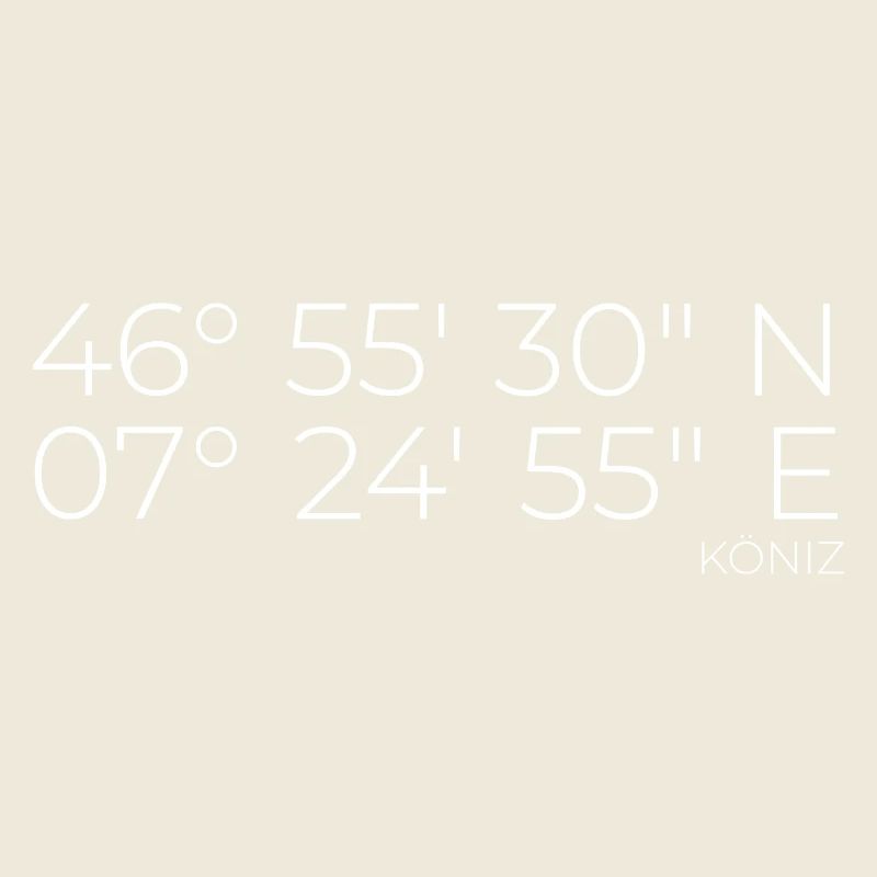 Coordonnées Köniz Bern, Suisse