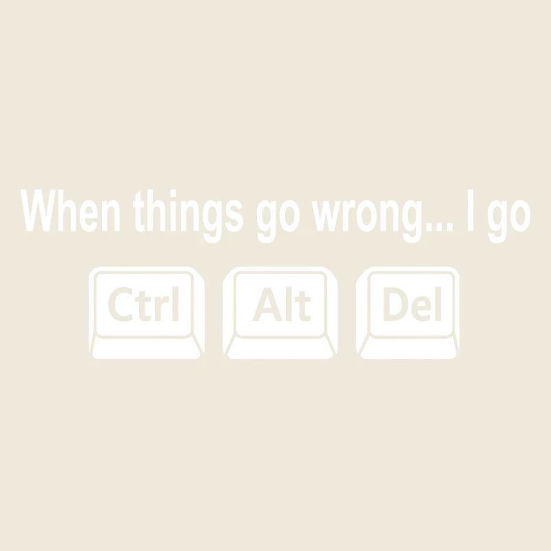 Programmeur Clavier Raccourci Nerd Humour