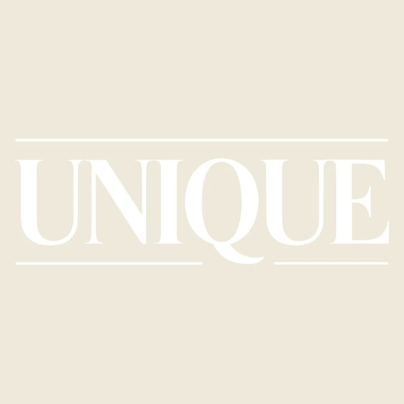 unique unique unique self-worth unique