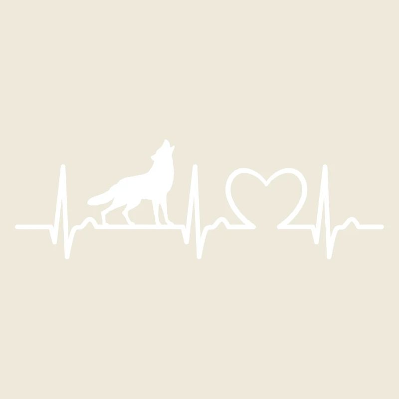 Heart Curve - Puls Wolf - Forest, Nature, Species Protection