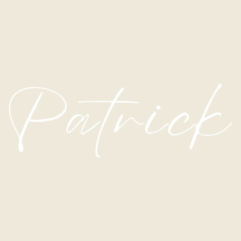 T-shirt Nom Patrick cadeau pour hommes