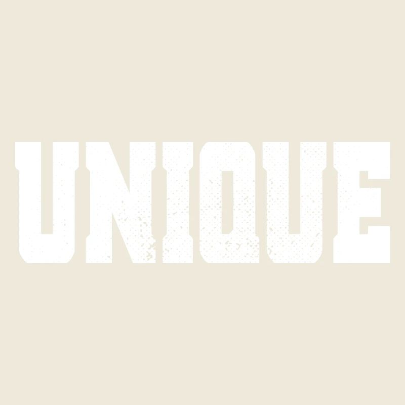 Unique Einzigartig Unikat Selbstwert Einzig Artig