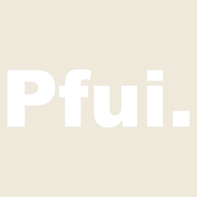 PFUI Statemant T-Shirt