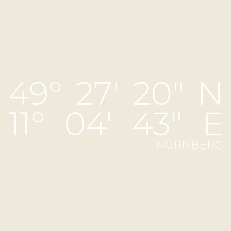 Coordinates Nuremberg