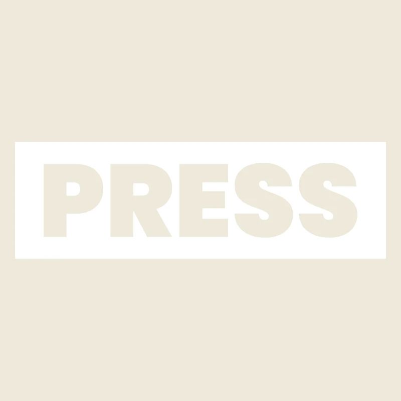 Conception de la presse en disant « PRESS » Journalistes d’information