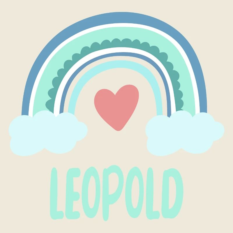 Leopold Nom Rainbow Baby