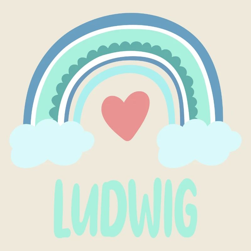 Ludwig Nom Rainbow Baby