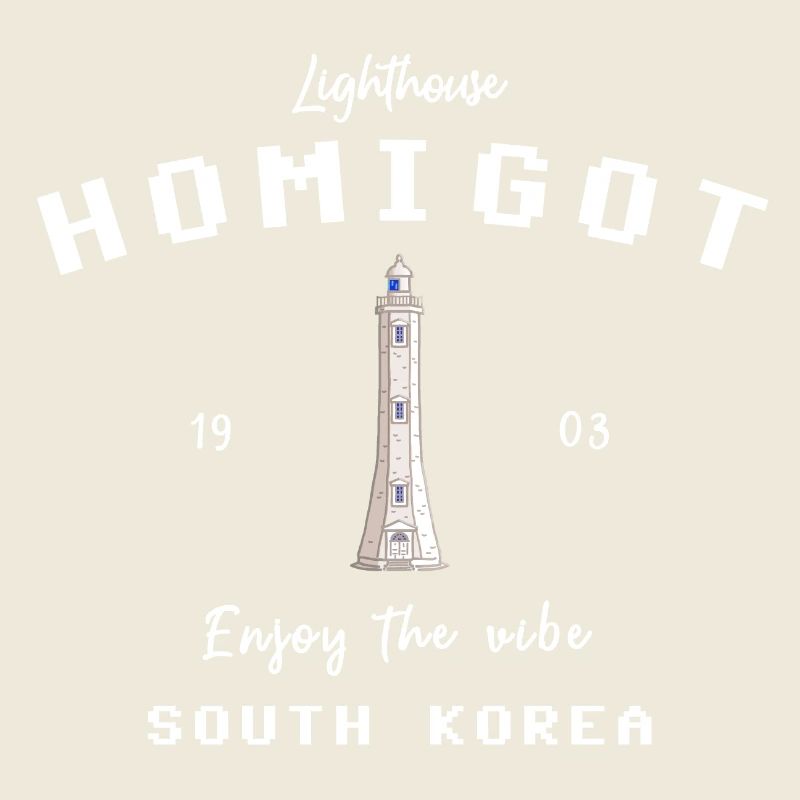 Lighthouse Homigot, South Korea, enjoy the vibe