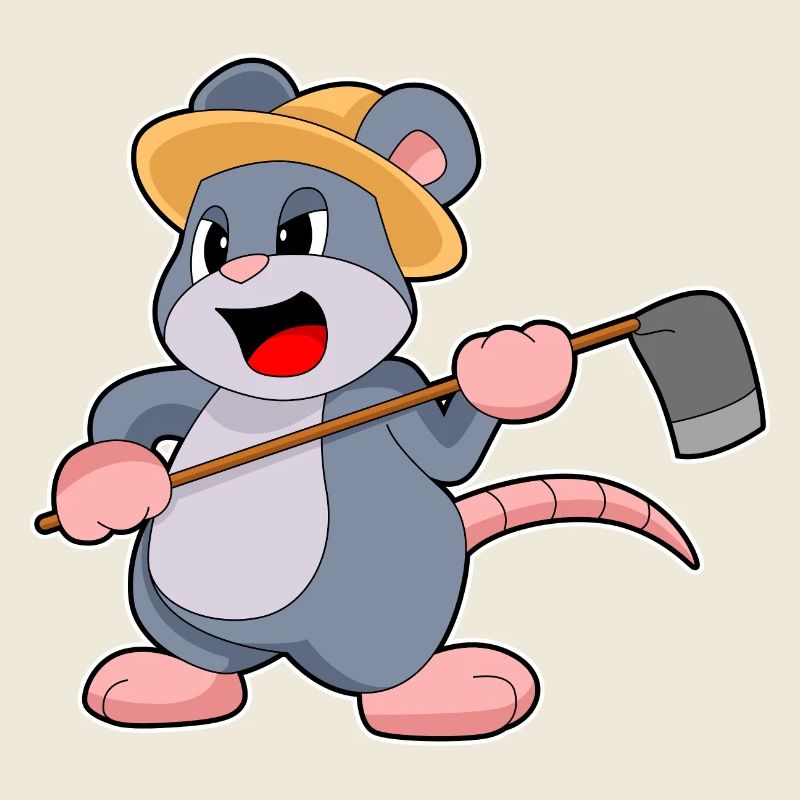 Râteau fermier souris
