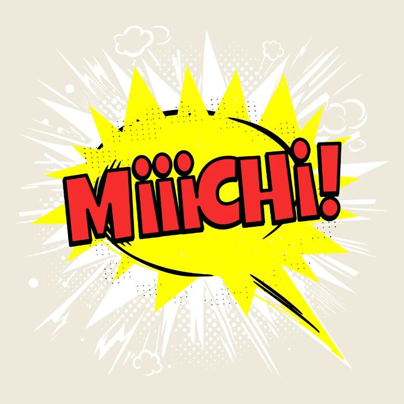 Michi Michael Name Funny Speech Bubble