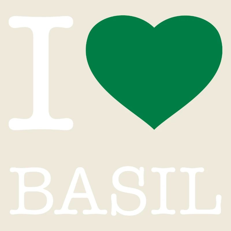 I LOVE BASIL Basilikum