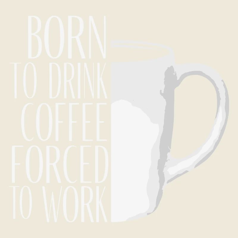 Originelle motivierende Kaffeetasse