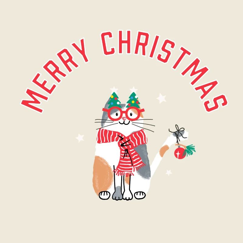 Cat Christmas Magic