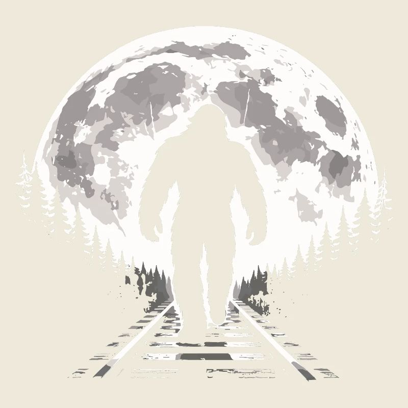 Bigfoot sur les voies ferrées