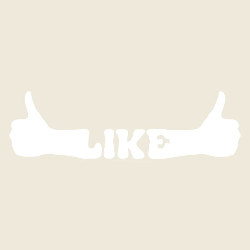 LIKE thumbs up hand