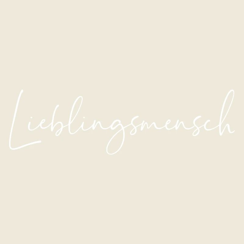 lieblingsmensch / handschrift design