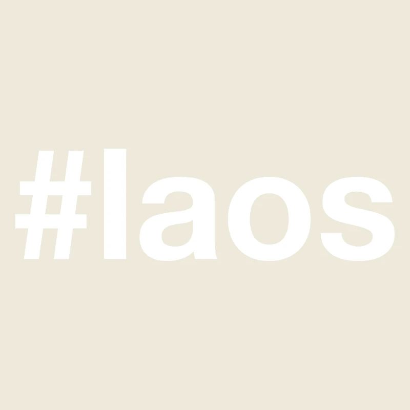 Laos Hashtag
