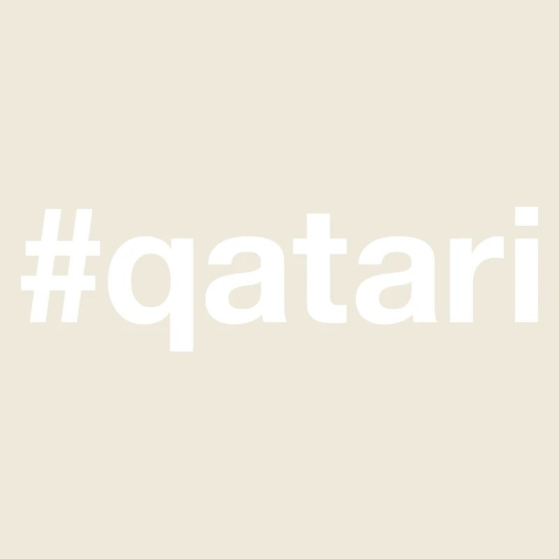 QATARI Qatar Hashtag