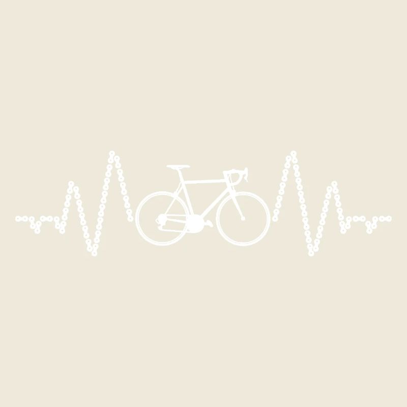 Radfahrer Herzschlag EKG