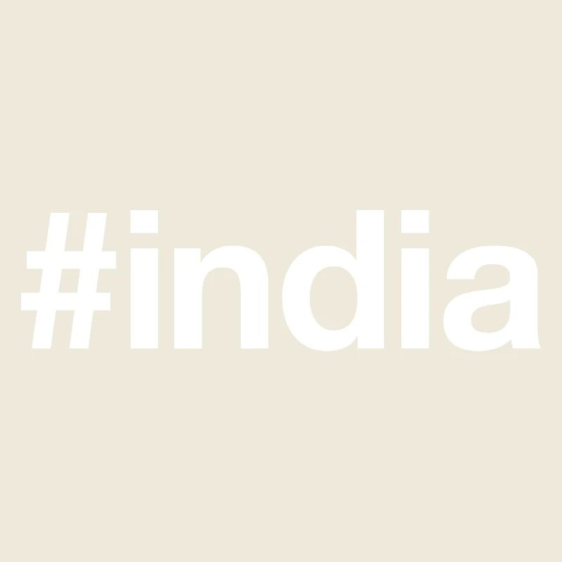 INDIA Hashtag