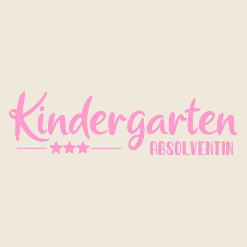 Kindergarten Absolventin - Einschulung - Kita