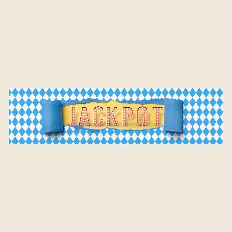 Jackpot Retro Banner Vintage Style