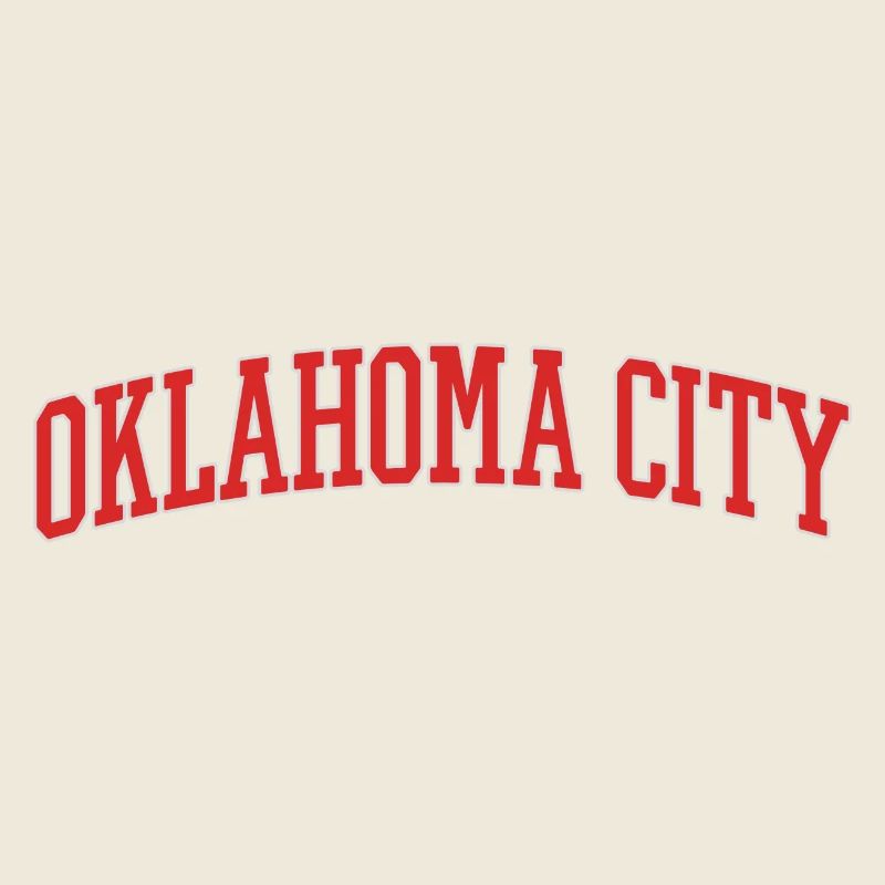 Oklahoma City Bogen-Schrift
