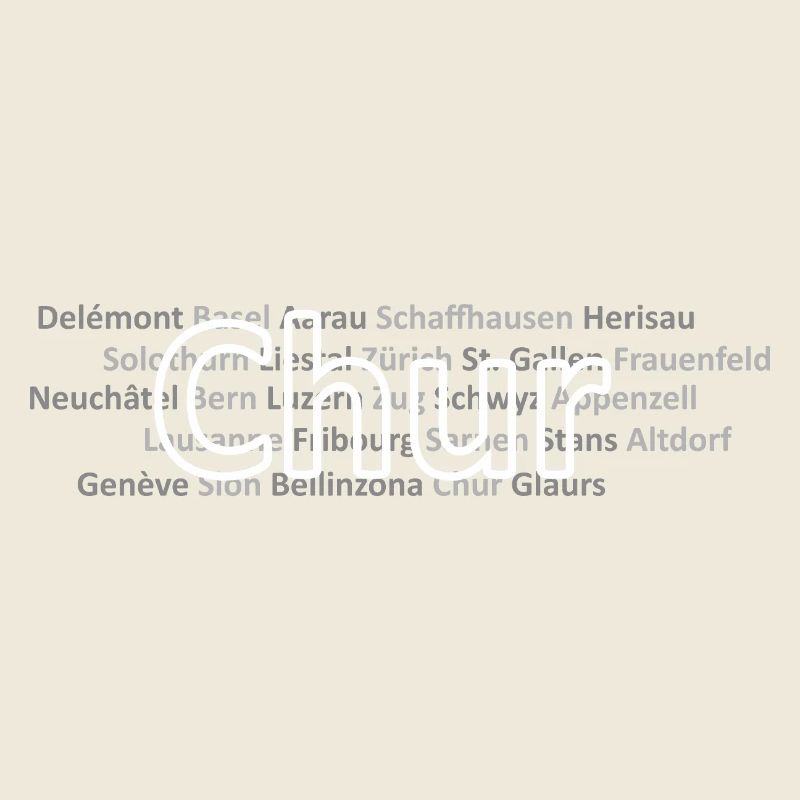 Schweizer Städte Chur