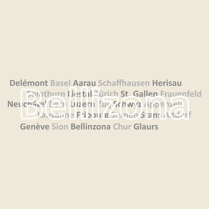 Schweizer Städte Bellizona