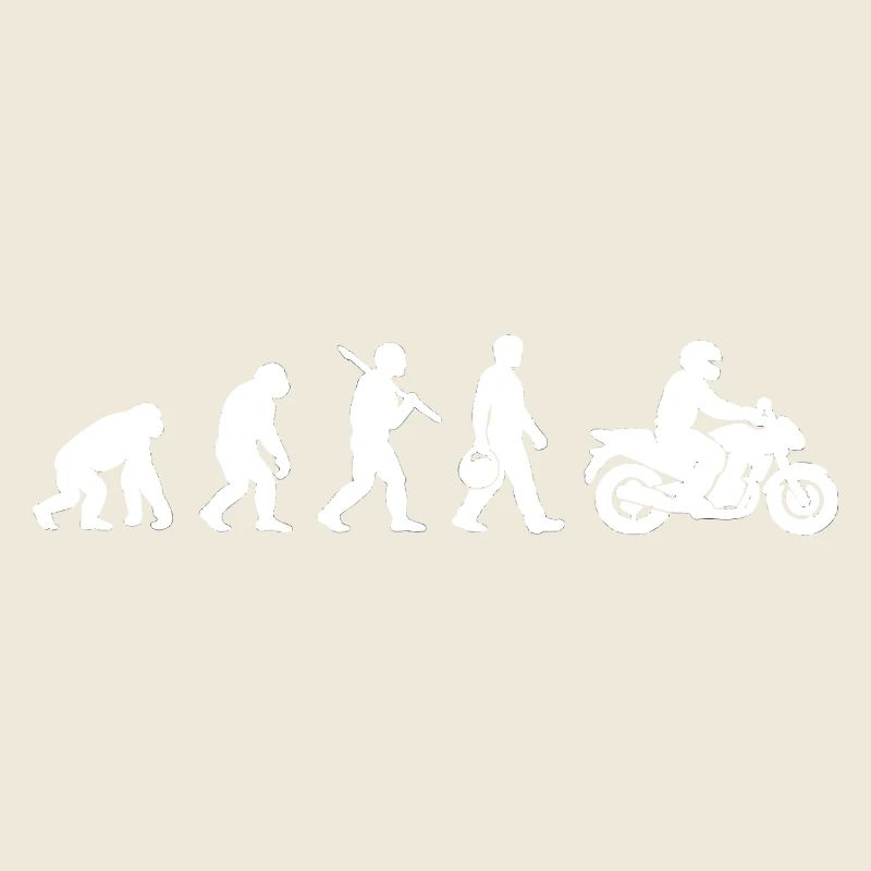 Evolution zum Motorrad