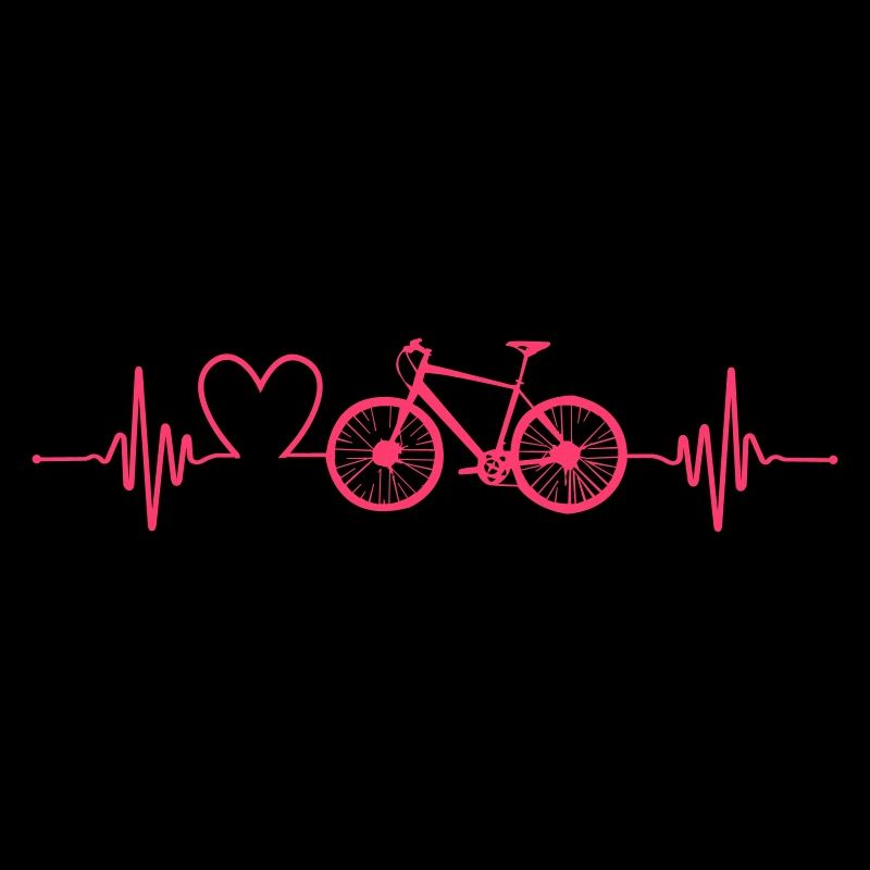 Battement de cœur Amour à vélo