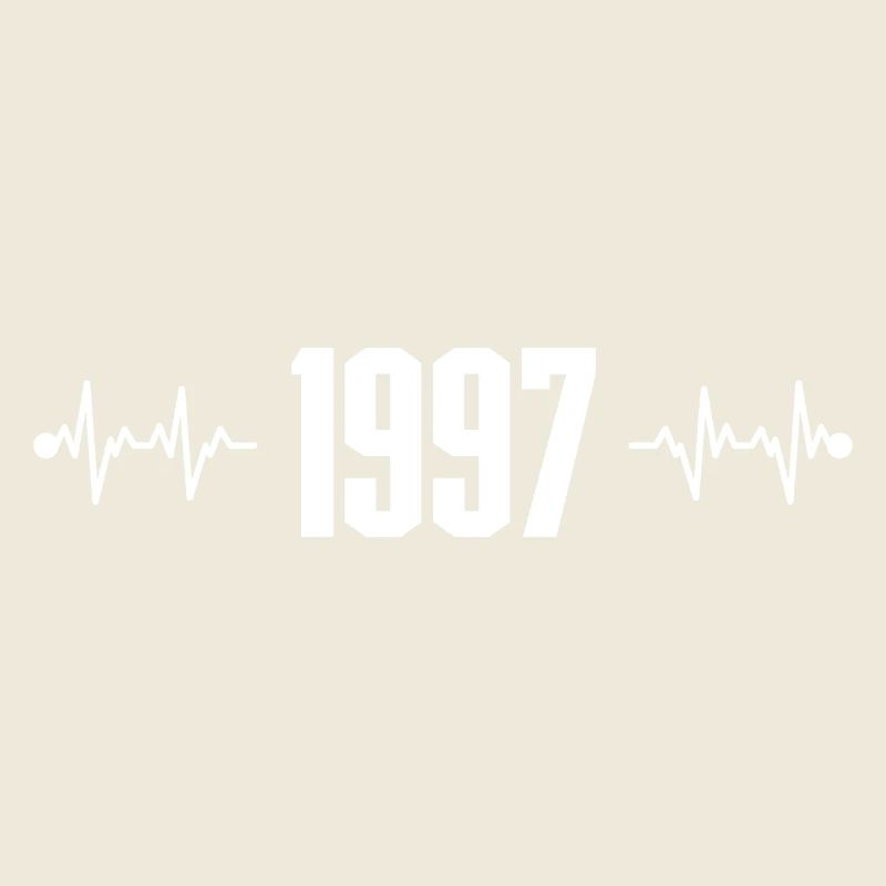 1997 Retro Heartbeat Logo
