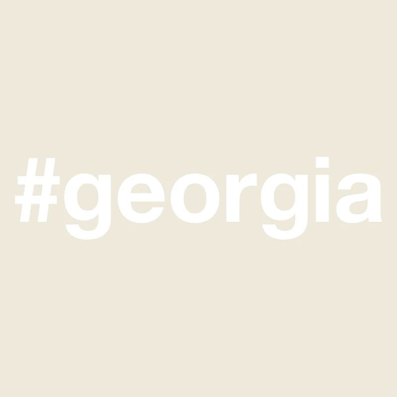 GEORGIA Hashtag