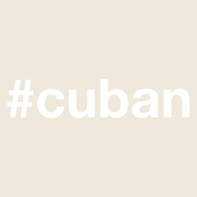 CUBAN Kuba Hashtag
