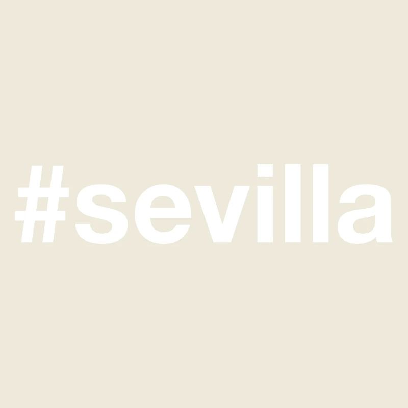 SEVILLA Hashtag