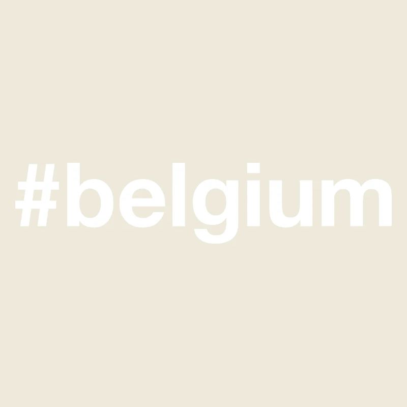 BELGIUM Hashtag
