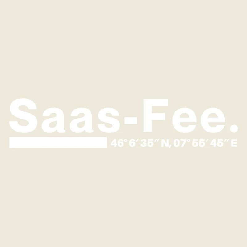 Saas-Fee coordinates Valais Switzerland