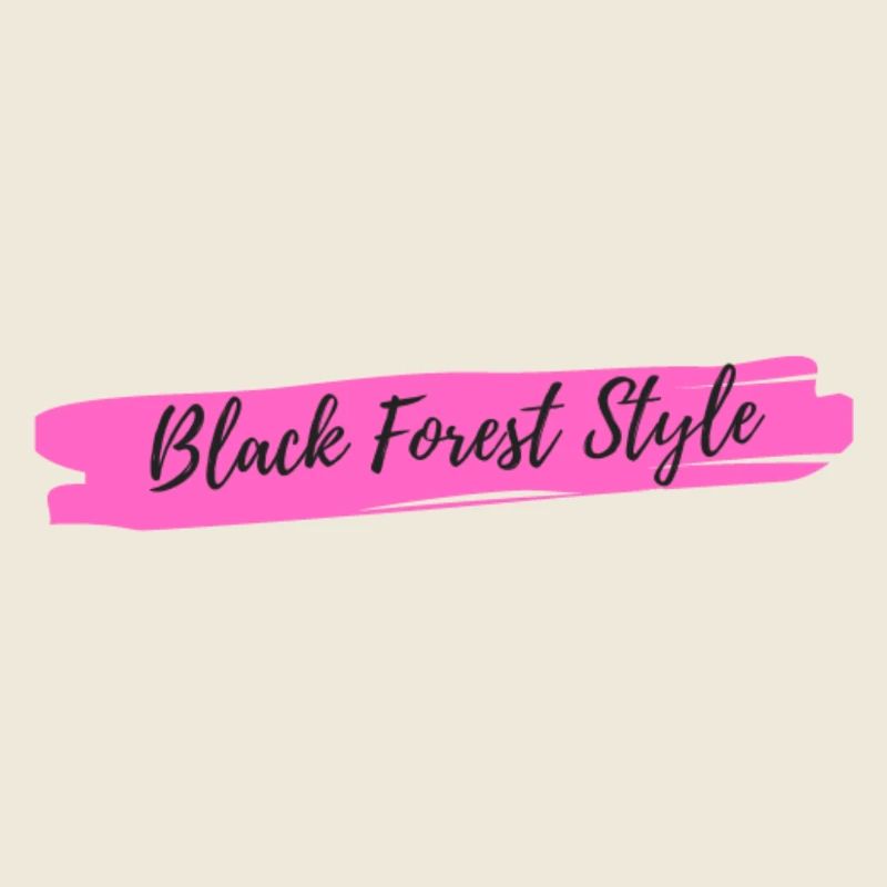 Black Forest Style Pink
