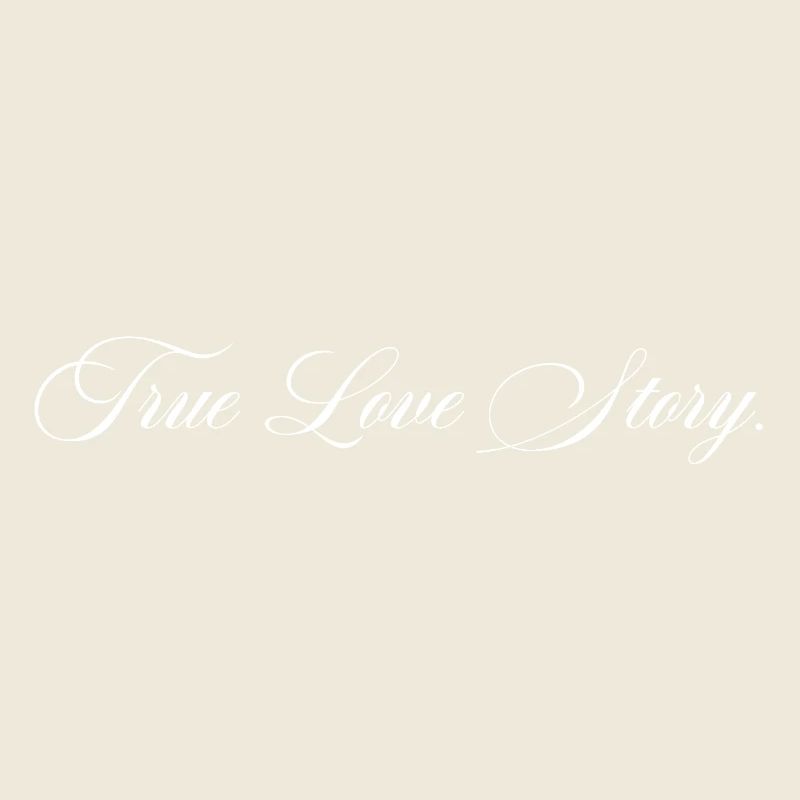 True Love Story lettering