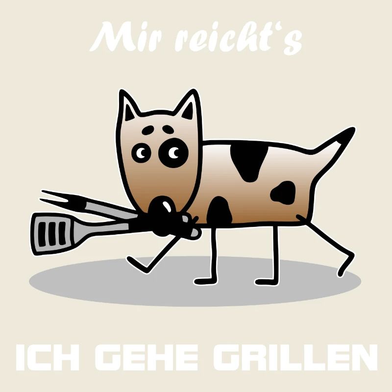 Hund BBQ Mir reicht's ich gehe grillen