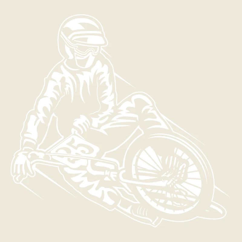 BMX / Mountain Biker 03_wei ß