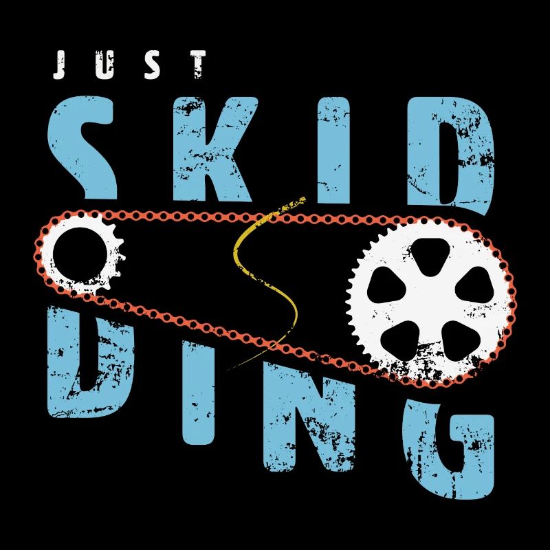 Just Skidding Fixed Gear Single Speed Bike - Fixie