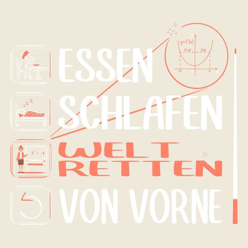 Super Mathelehrerin rettet die Welt