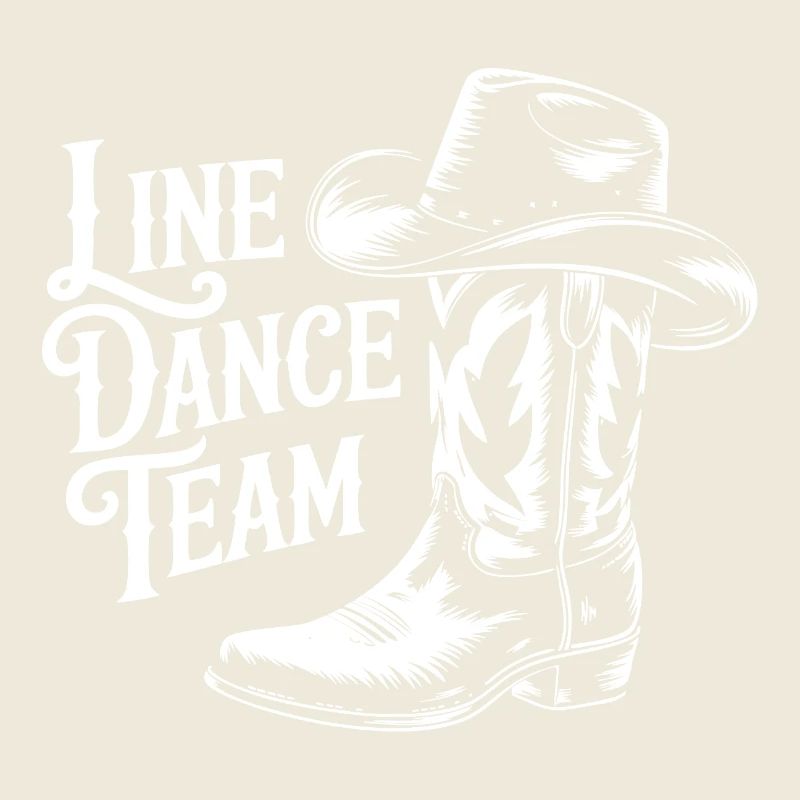 Line Dance Team Western Boots
