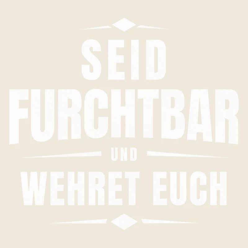 Be Terrible and Defend Yourself - Bible Verse Remix