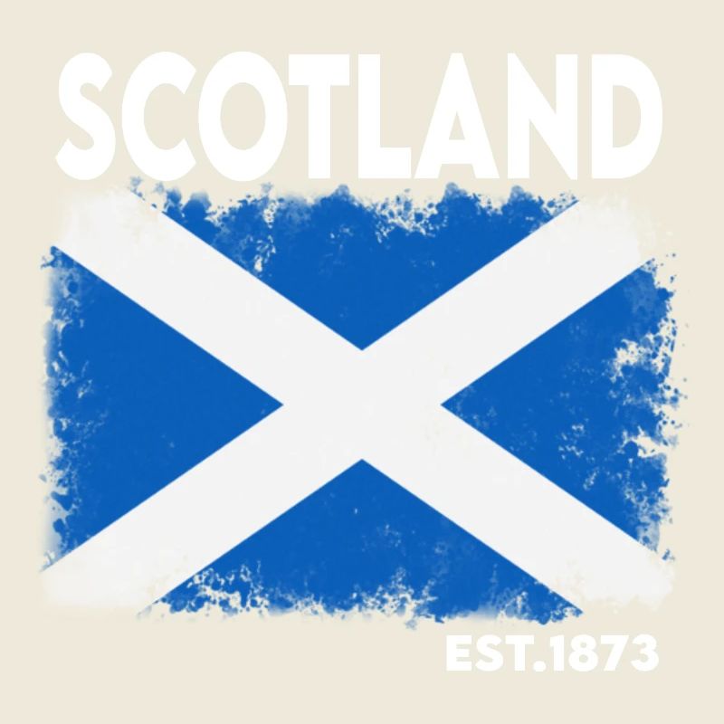 Schottland Saltire-Wappen 1873